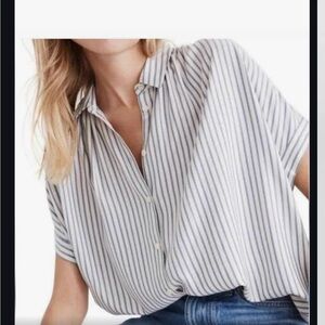 Madewell top, linen blend
